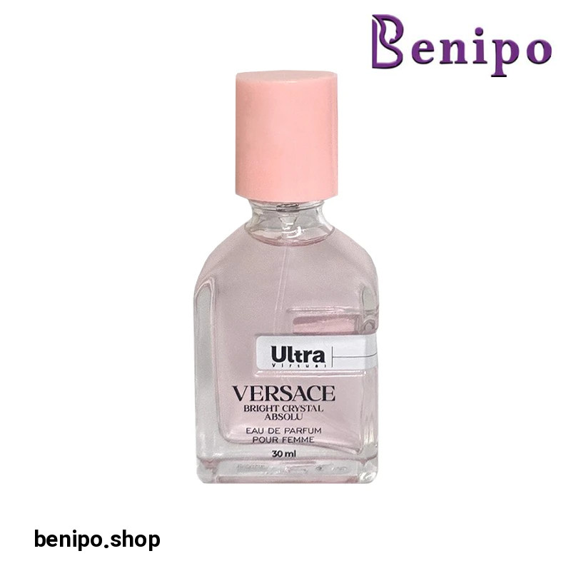 عطر جیبی زنانه مدل Versace Bright Crystal Absolu حجم 30 میلی لیتر