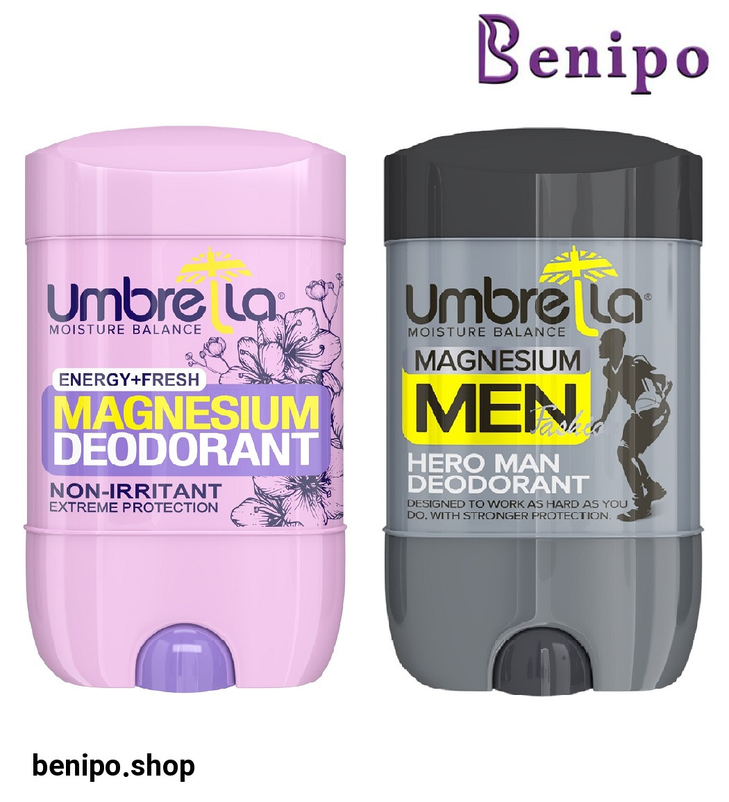 پک ژل دئودورانت زنانه انرژی حجم 75 میل و دئودورانت مردانه هیرومن حجم 75 میل