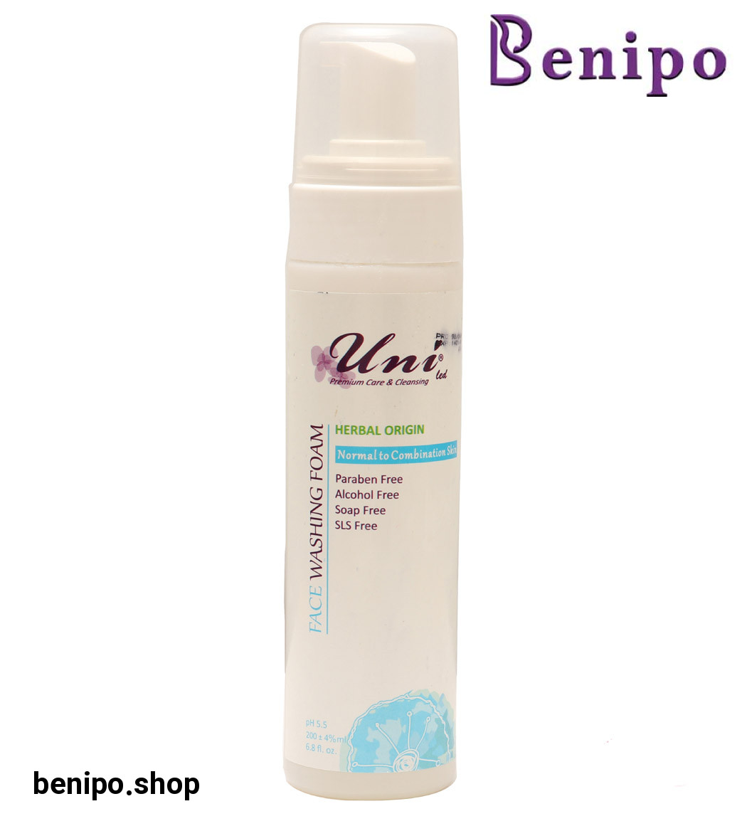 فوم شوینده صورت مناسب پوست مختلط و نرمال حجم 200 میلی لیتر