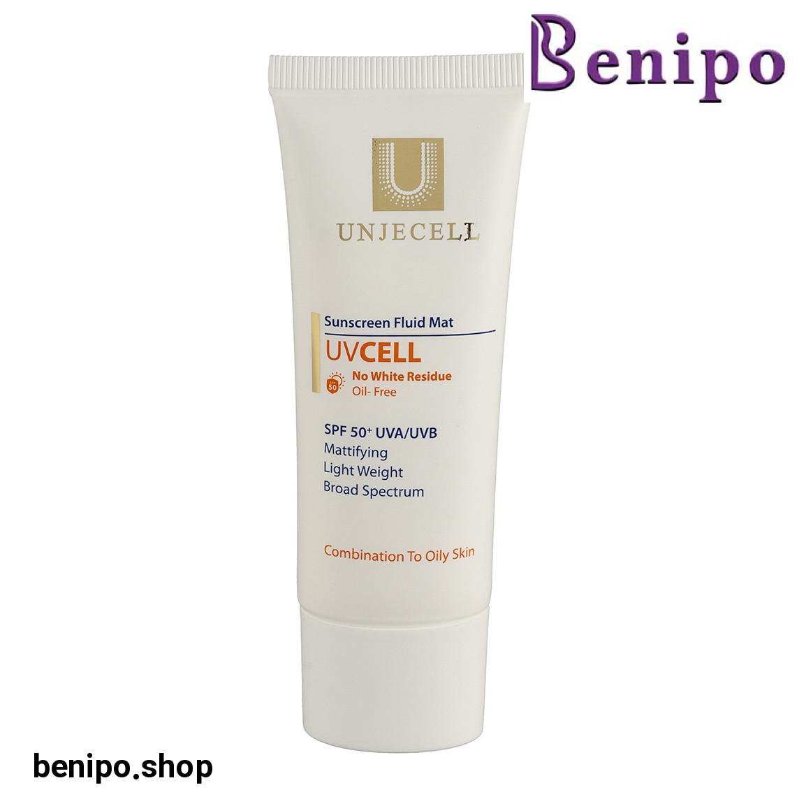 ضدآفتاب بی رنگ مناسب پوست چرب حجم 40 میلی لیتر