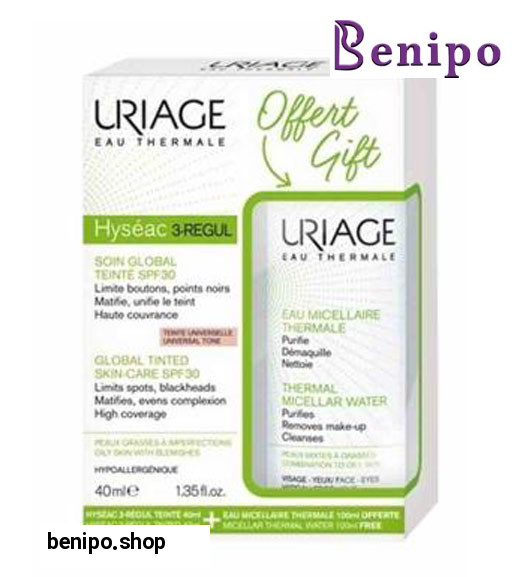 کيت دو عددی کرم تري رگول رنگي و ميسلار پوست چرب