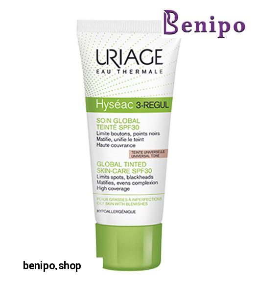 کرم درمانی و پوشاننده جوش های التهابی هايسه اک تري رگول رنگي