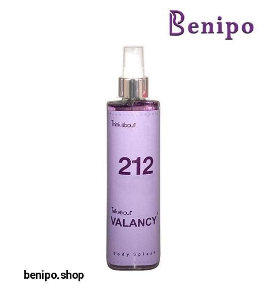 بادی اسپلش زنانه 212 حجم 200میل