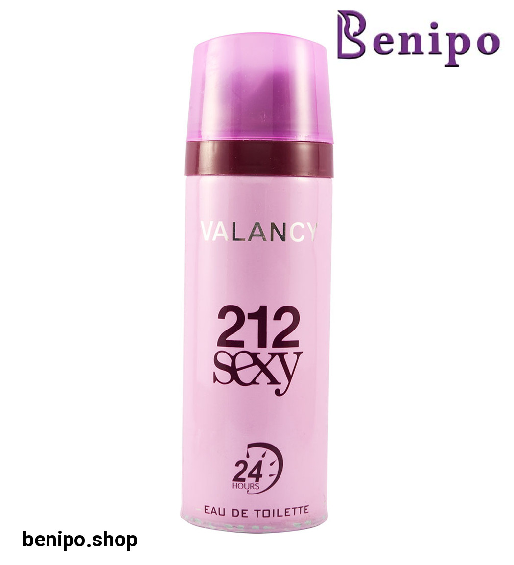 اسپری بدن زنانه 212 حجم 200 میل