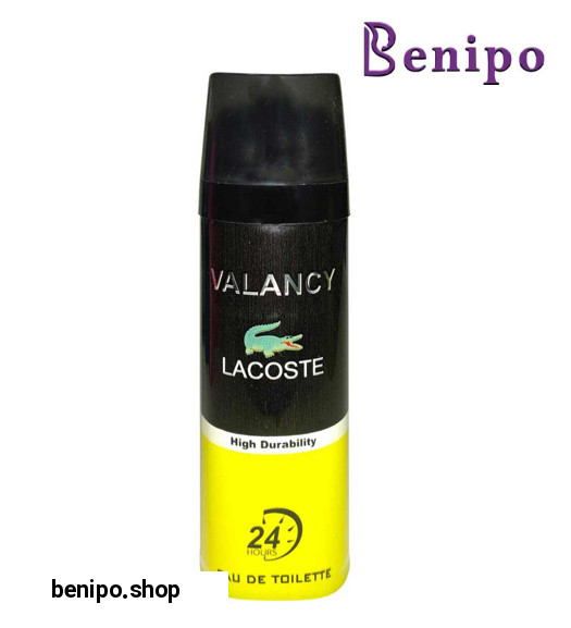 اسپری بدن مردانه Lacoste حجم 200میل