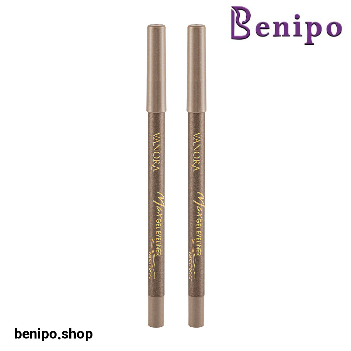 پک 2 عددی مداد چشم قهوه ای مدل Shine