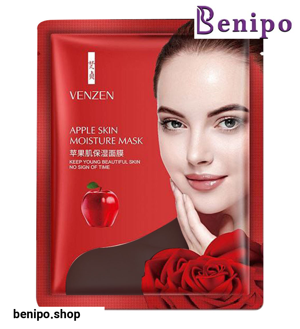 ماسک ورقه ای آبرسان و مرطوب کننده سیب