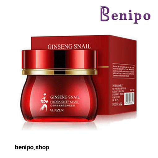 ماسک خواب حلزون و جینسینگ