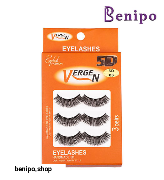 مژه مصنوعی پنج بعدی 3عددی E117-06