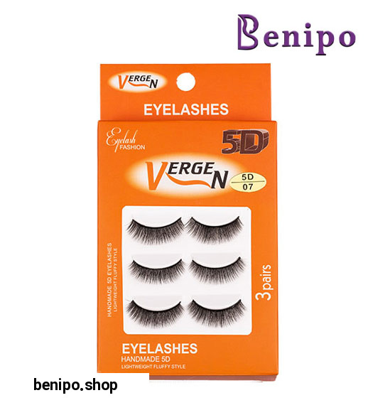 مژه مصنوعی پنج بعدی 3عددی E117-07