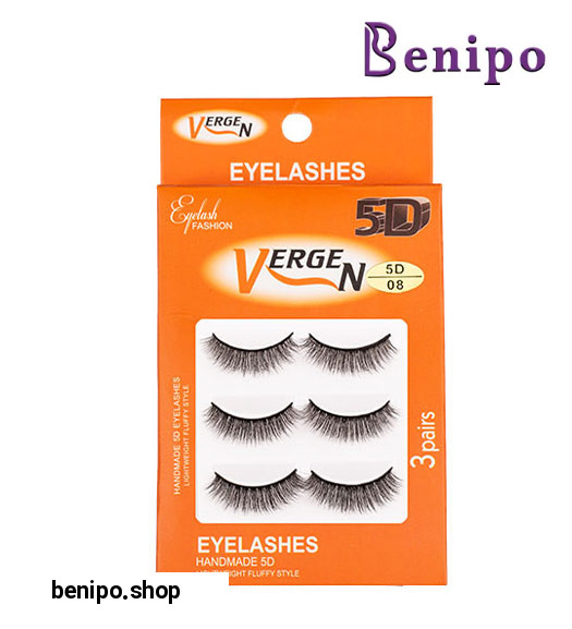 مژه مصنوعی پنج بعدی 3عددی E117-08