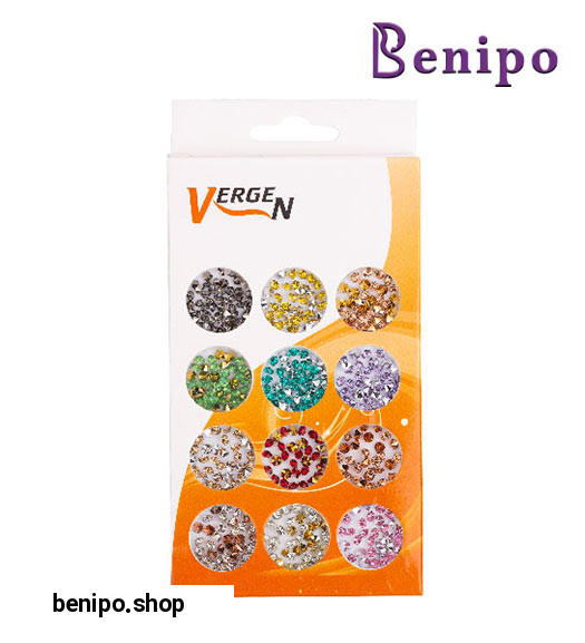 نگین ناخن 12عددی GS102