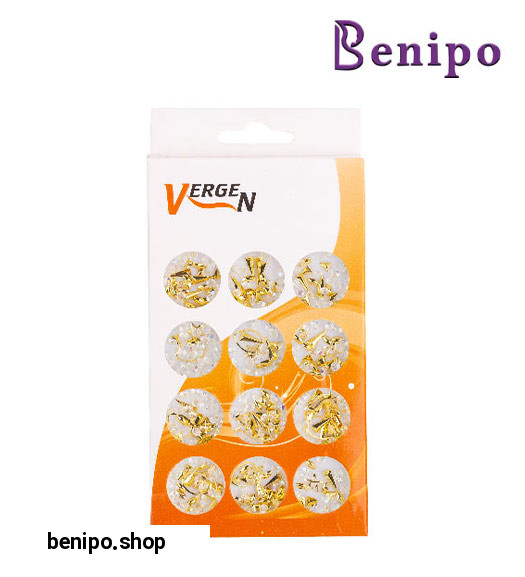 نگین ناخن GS110 بسته 12عددی