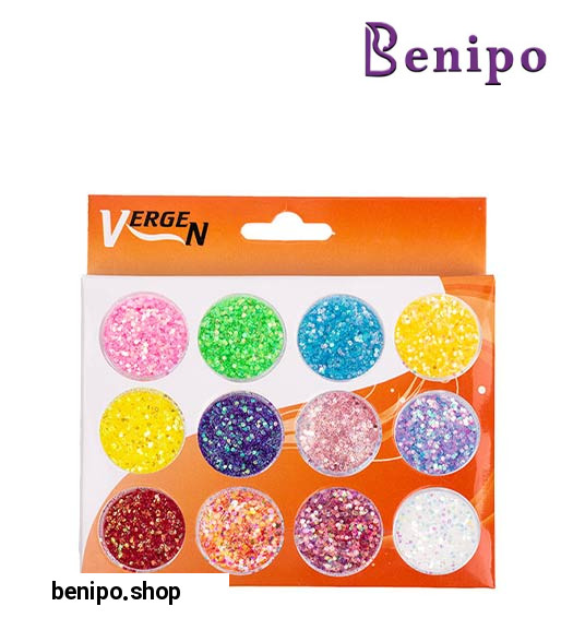 دیزاین ناخن GS114 بسته 12عددی