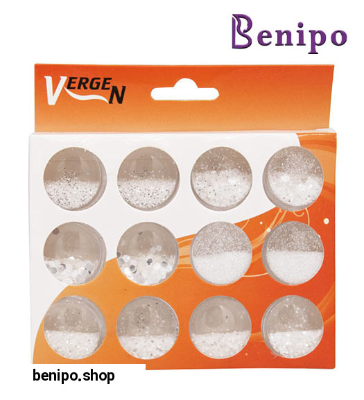 دیزاین ناخن GS117 بسته 12عددی