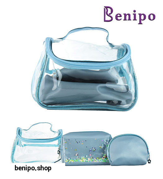 کیف آرایش سه تکه P104-1