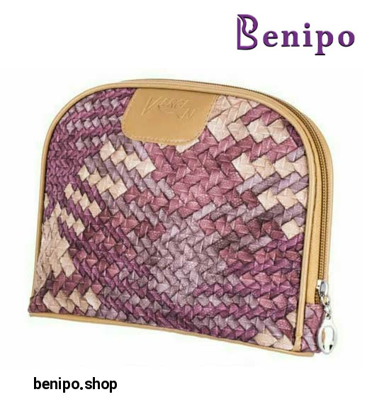 کیف آرایش حصیری بیضی P107