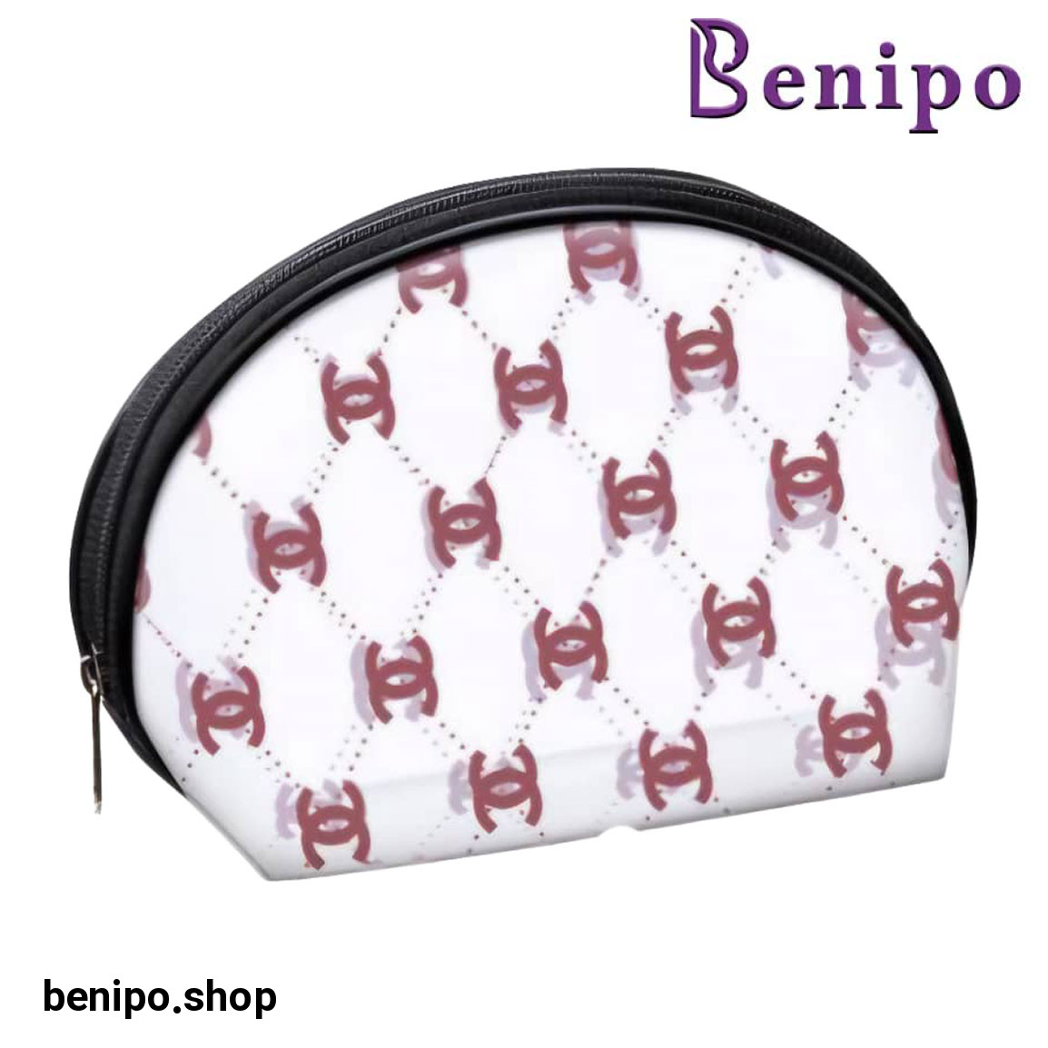 کیف آرایش مسافرتی طرح بیضی مدل CB0071