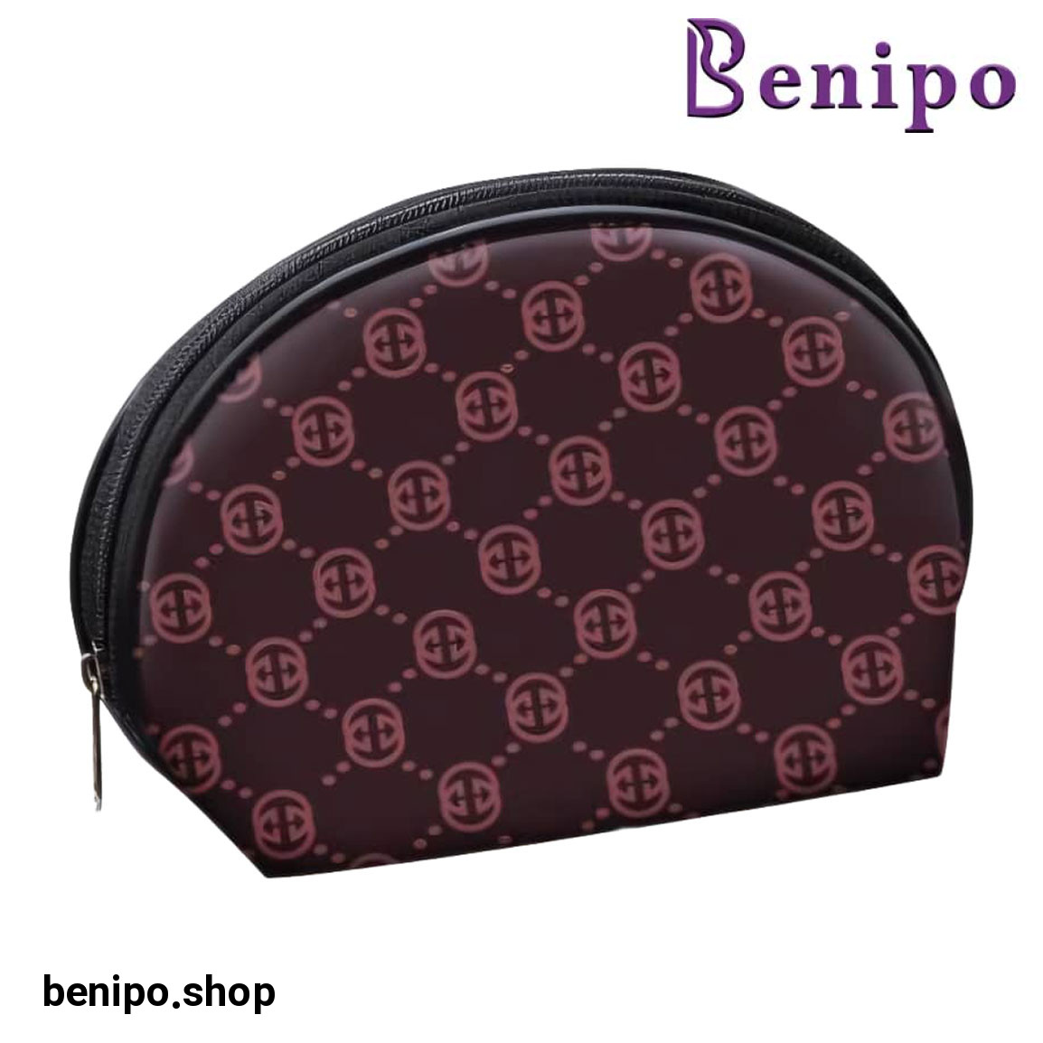 کیف آرایش مسافرتی طرح بیضی مدل CB0074