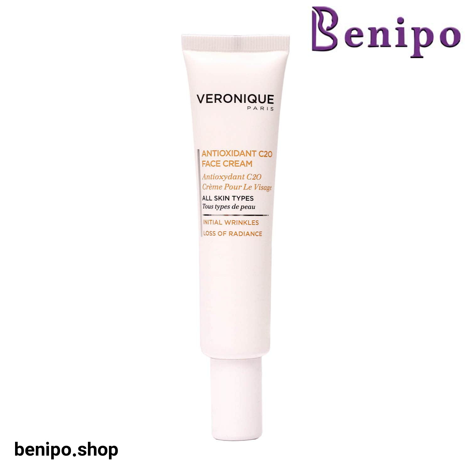 کرم آنتی اکسیدان صورت حاوی ویتامین C ورونیک