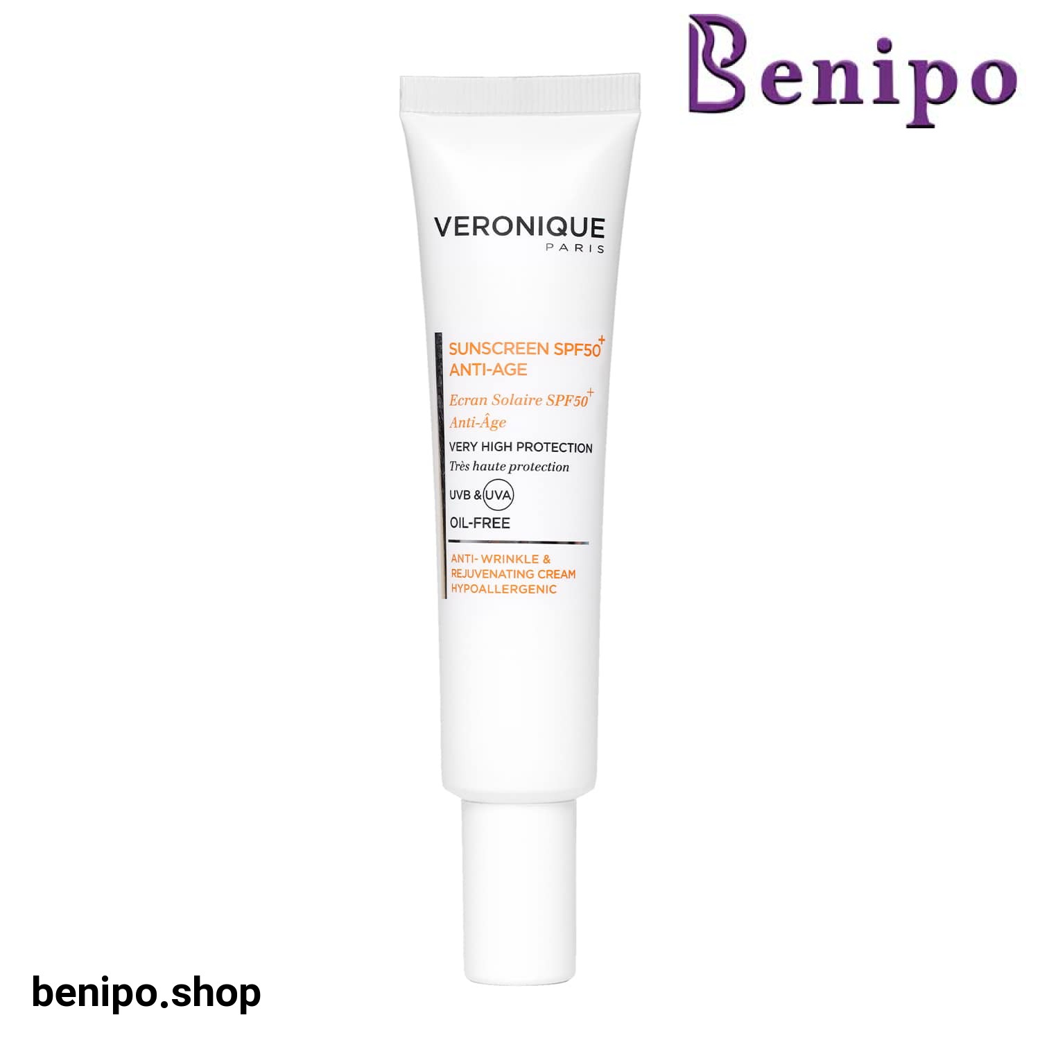 ضد آفتاب ضدچروک spf50 ورونیک