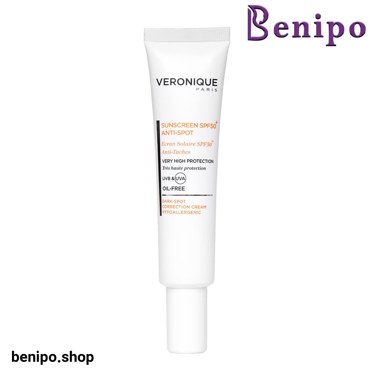 ضد آفتاب ضدلک spf50 ورونیک