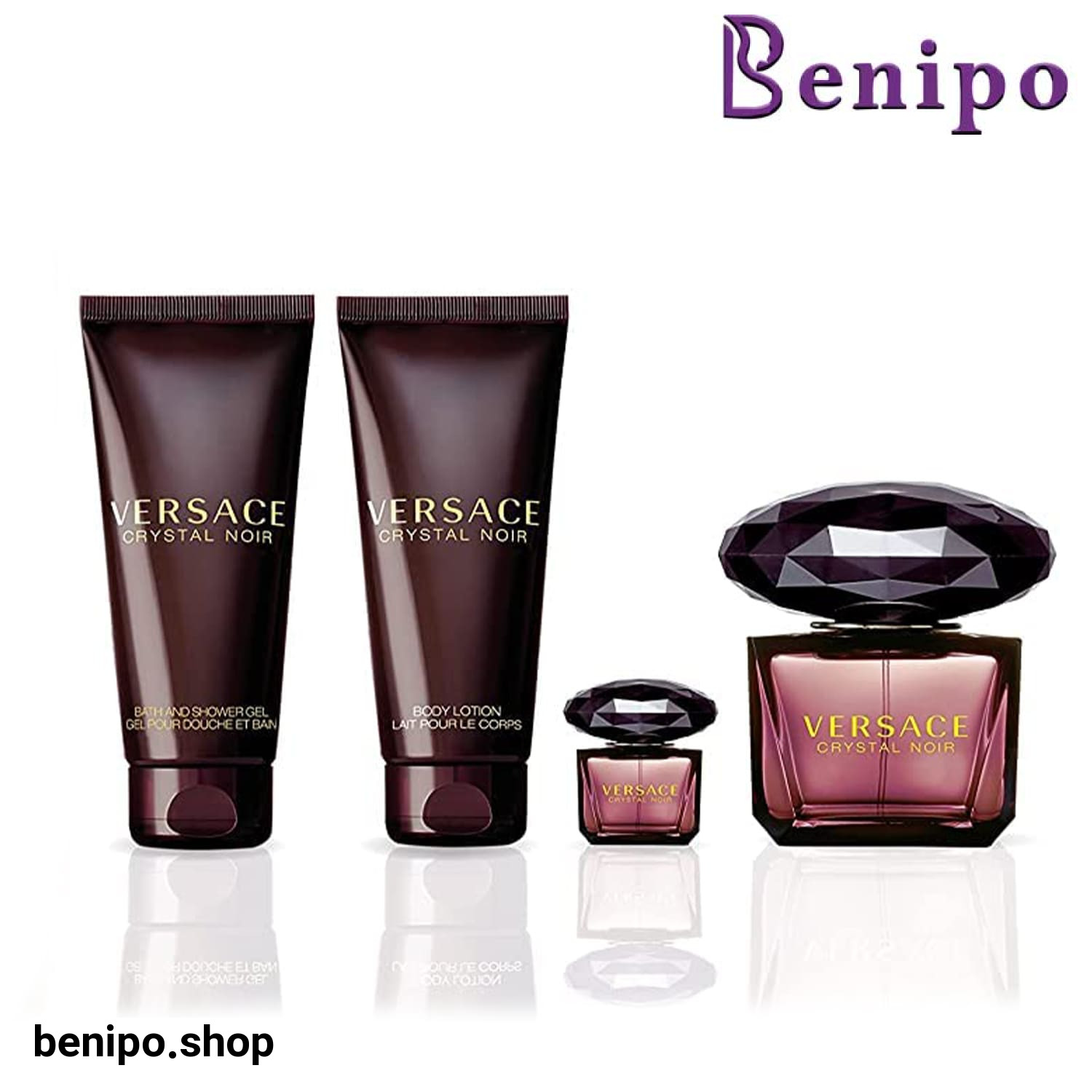 ست عطر Crystal Noir ورساچه