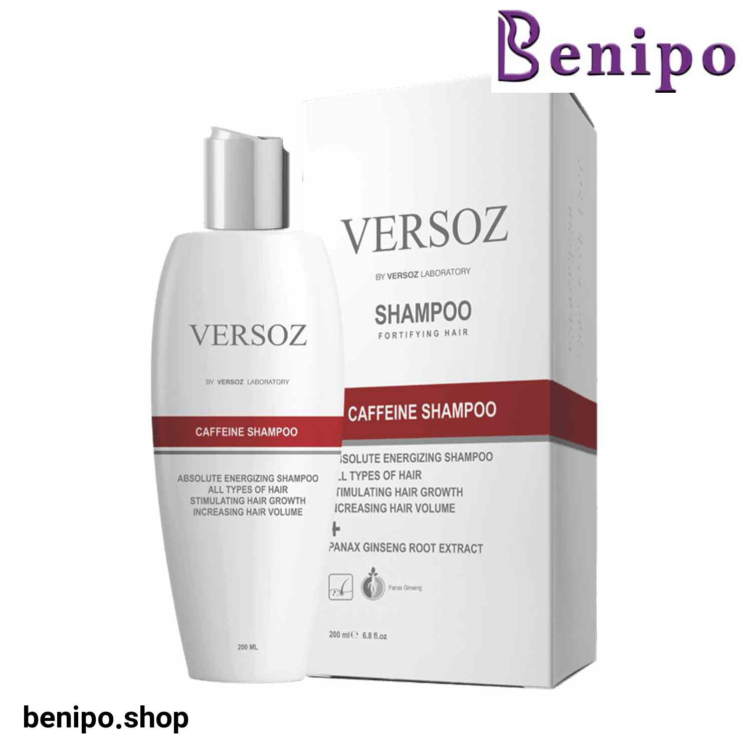 شامپو ضد ریزش حاوی کافئین ورسوز