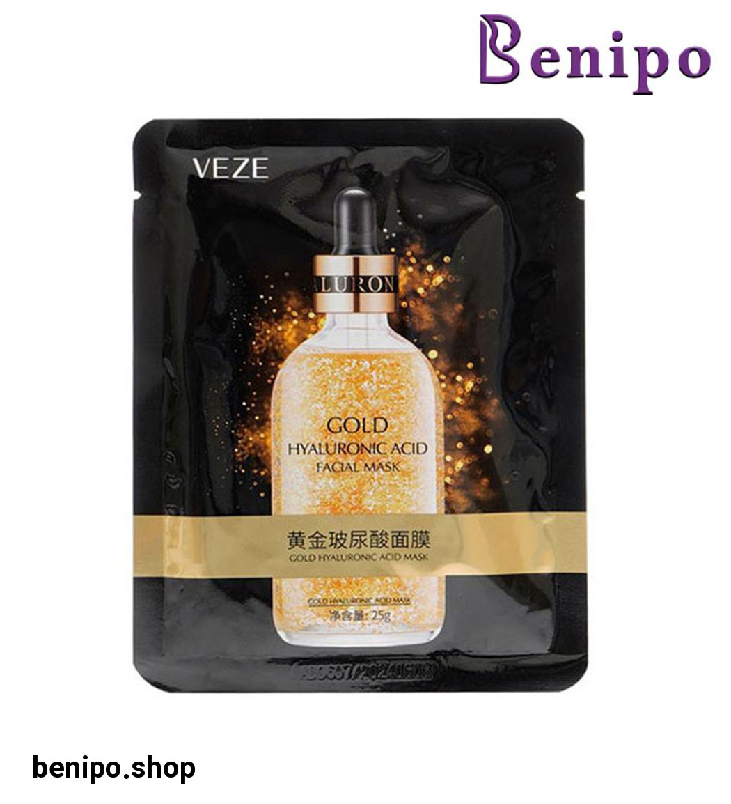 پک 10 عددی ماسک صورت مدل طلا