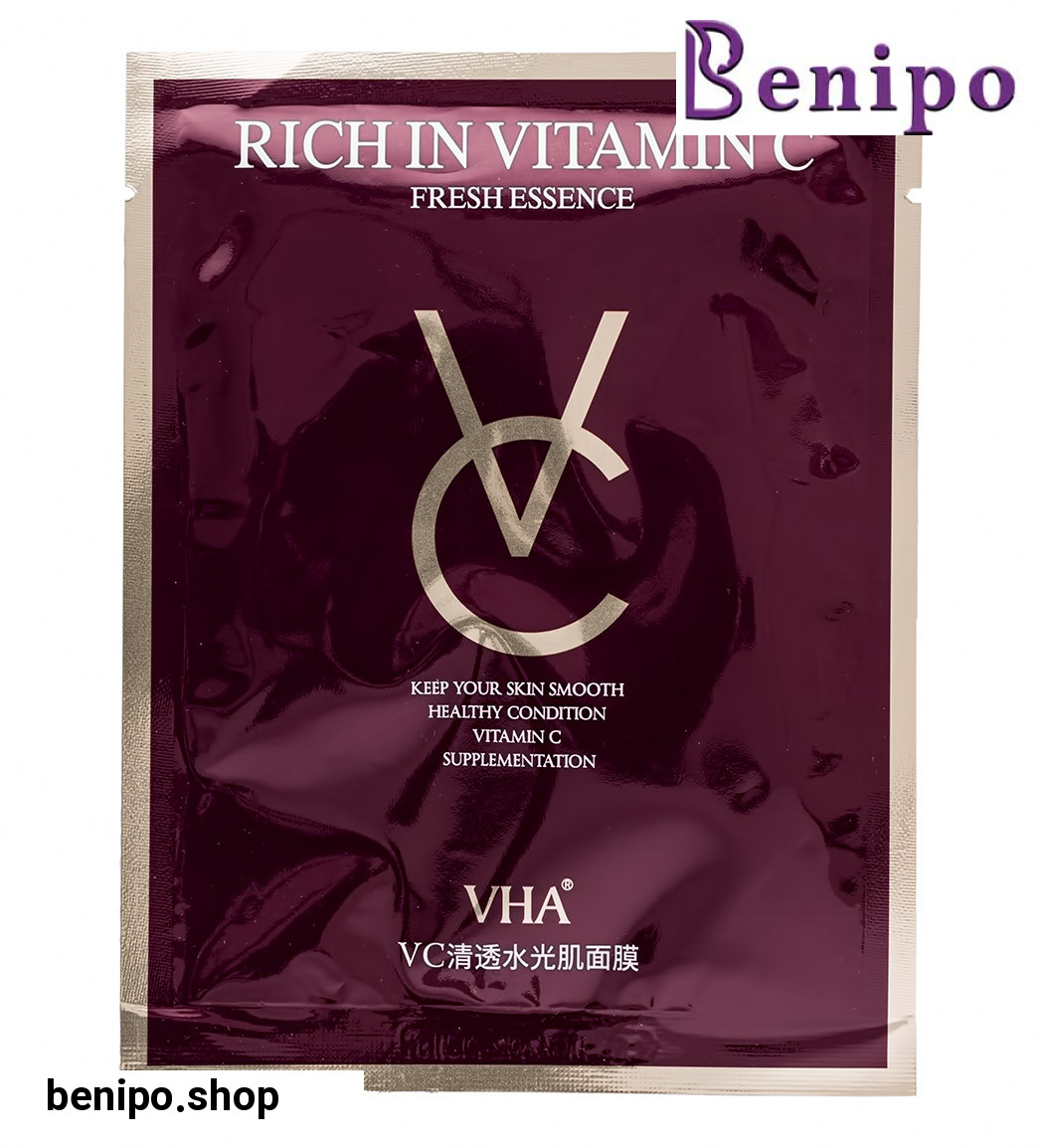 ماسک ورقه ای صورت ویتامین سی 25گرمی