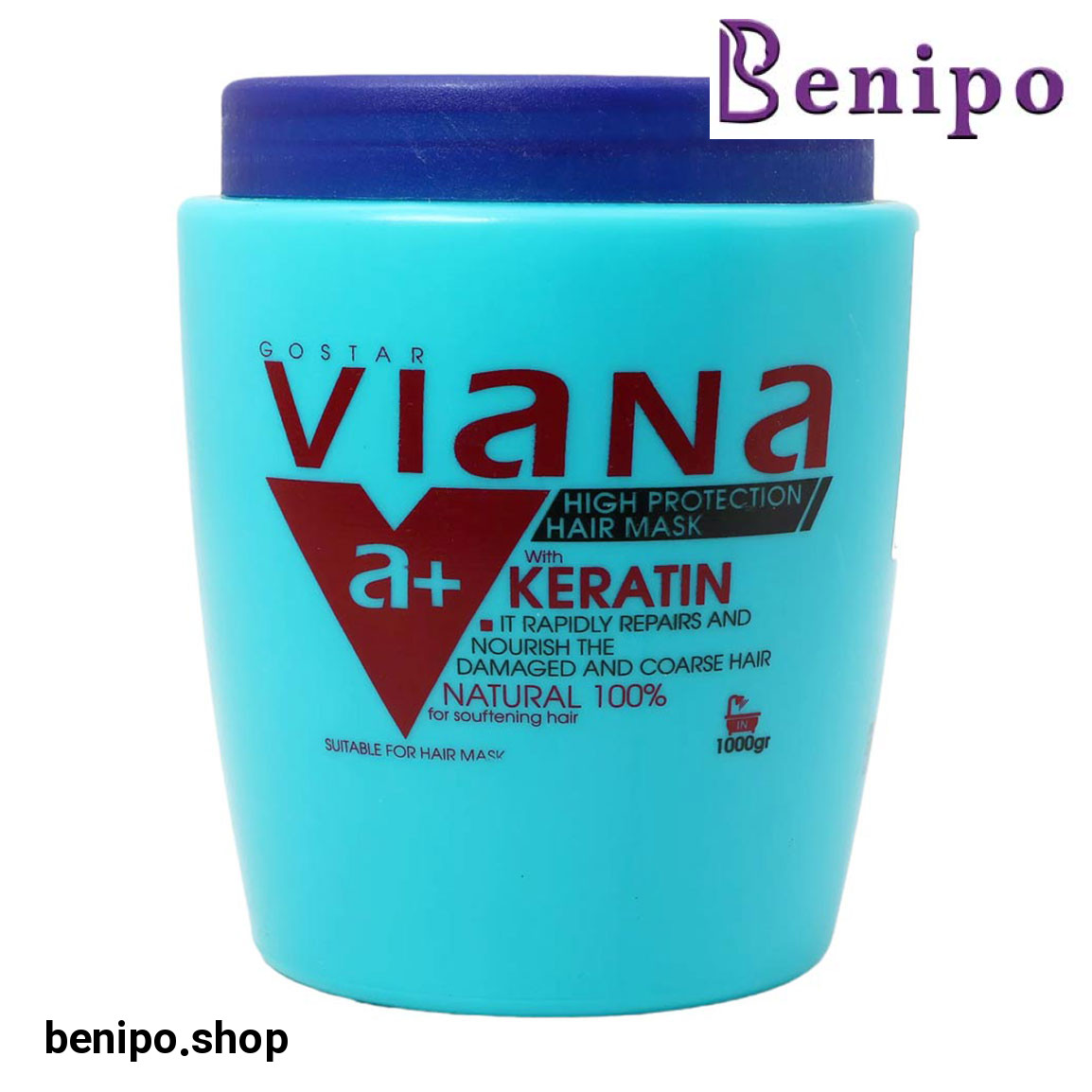 ماسک مو حاوی کراتین وزن 1000 گرم