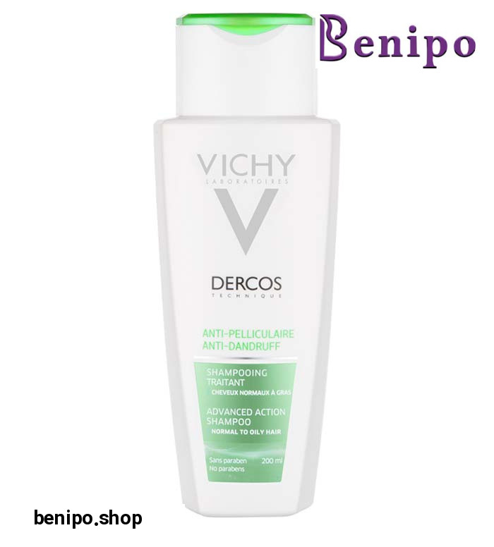 شامپو ضد شوره موهای چرب مدل Dercos