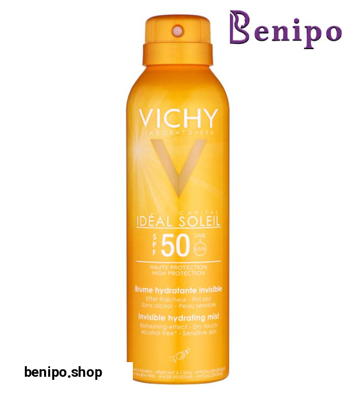 اسپری ایده آل سولای ضد آفتاب بی رنگ بدن