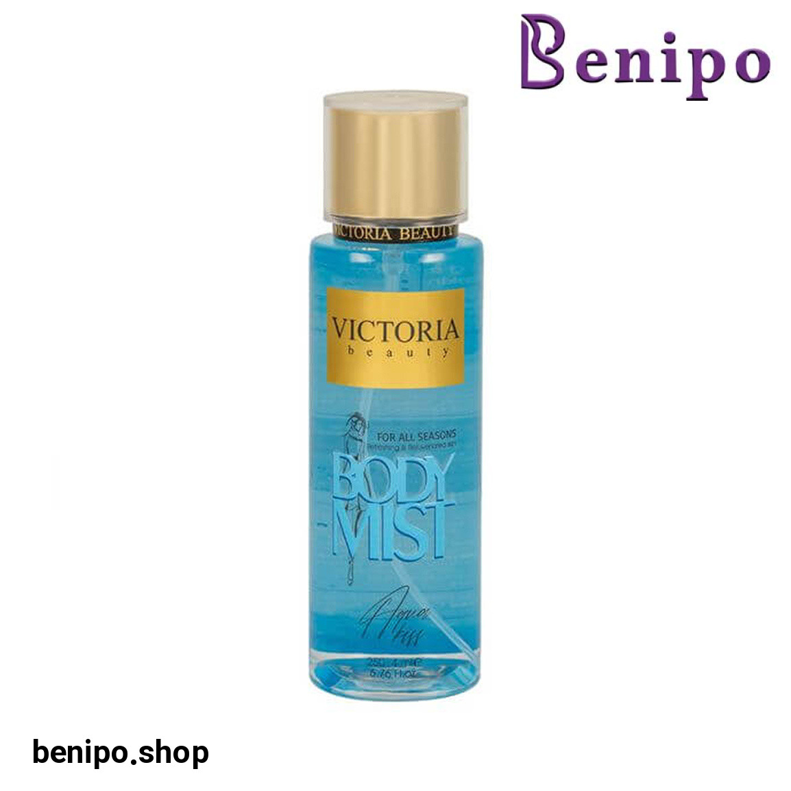 بادی میست زنانه مدل Aqua Kiss حجم 250 میلی لیتر