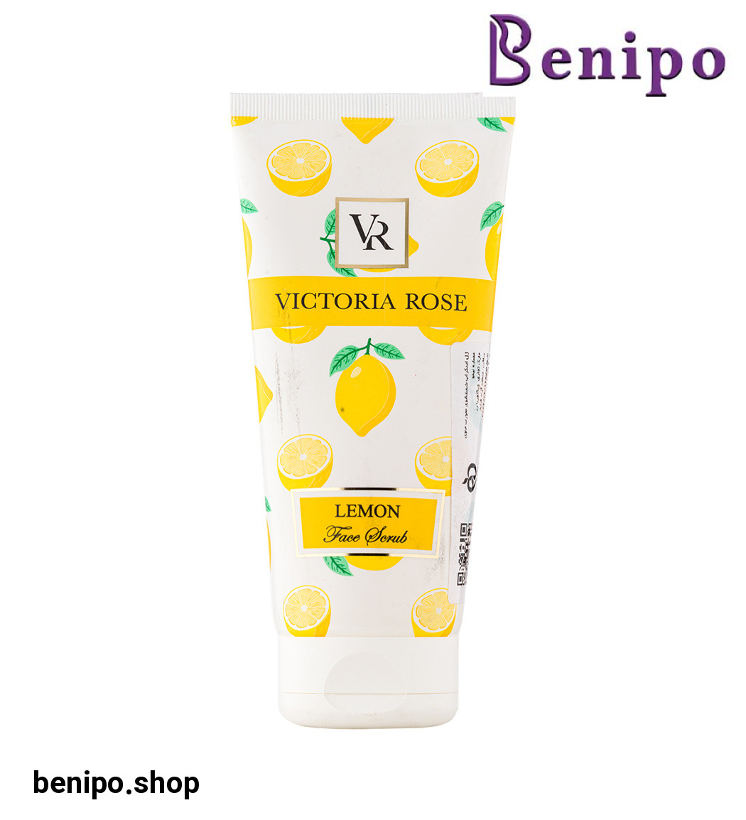 ژل اسکراب شستشوی صورت حاوی عصاره لیمو حجم 200 میلی لیتر