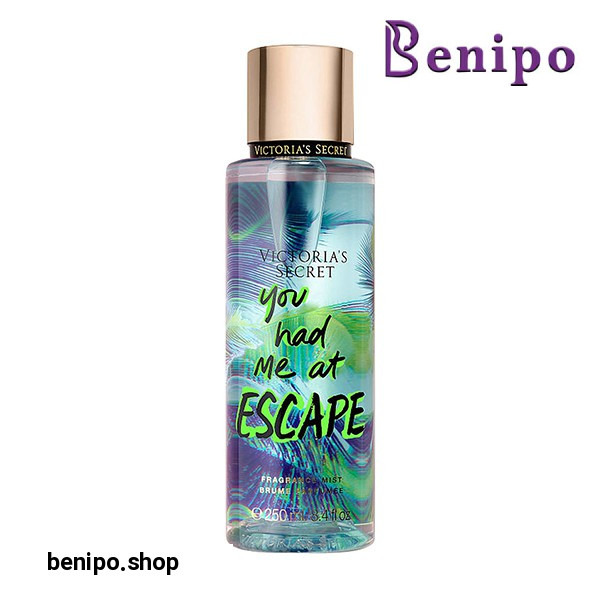 بادی اسپلش زنانه You had me at escape حجم 250 میل