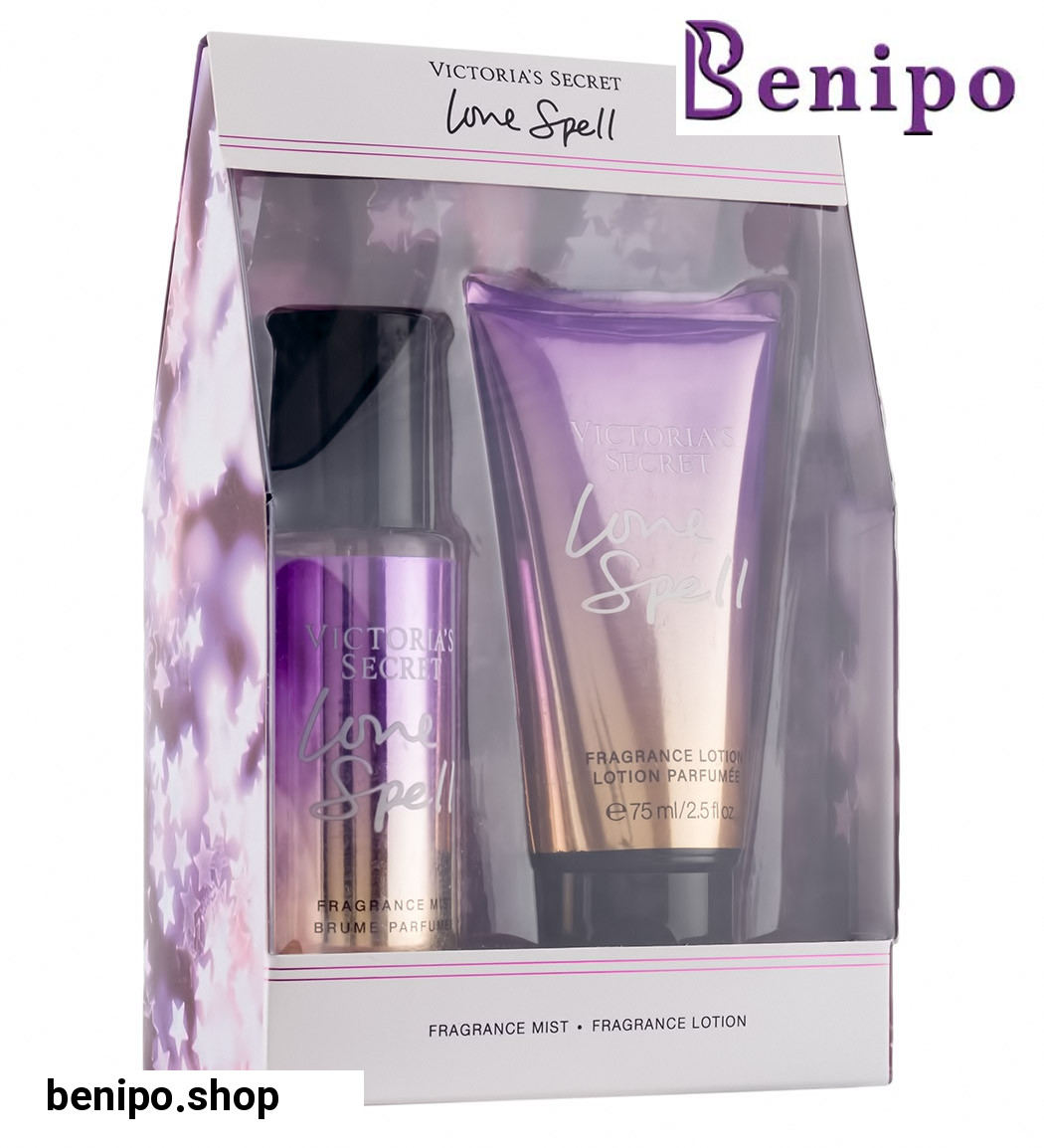 ست هدیه بادی اسپلش و لوسیون بدن زنانه Love Spell