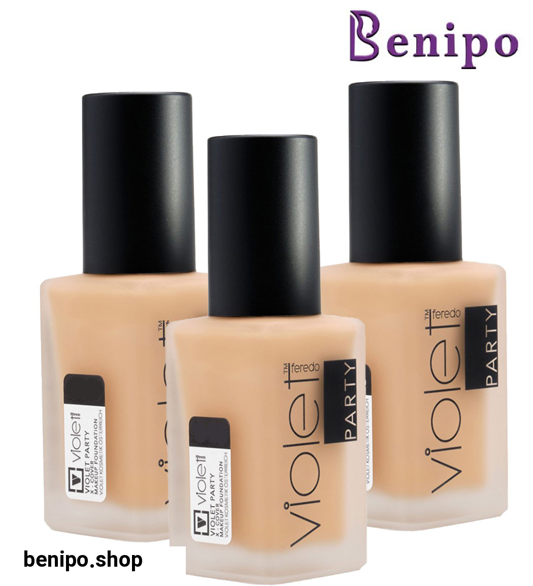 پک سه عددی کرم پودر مدل پارتی