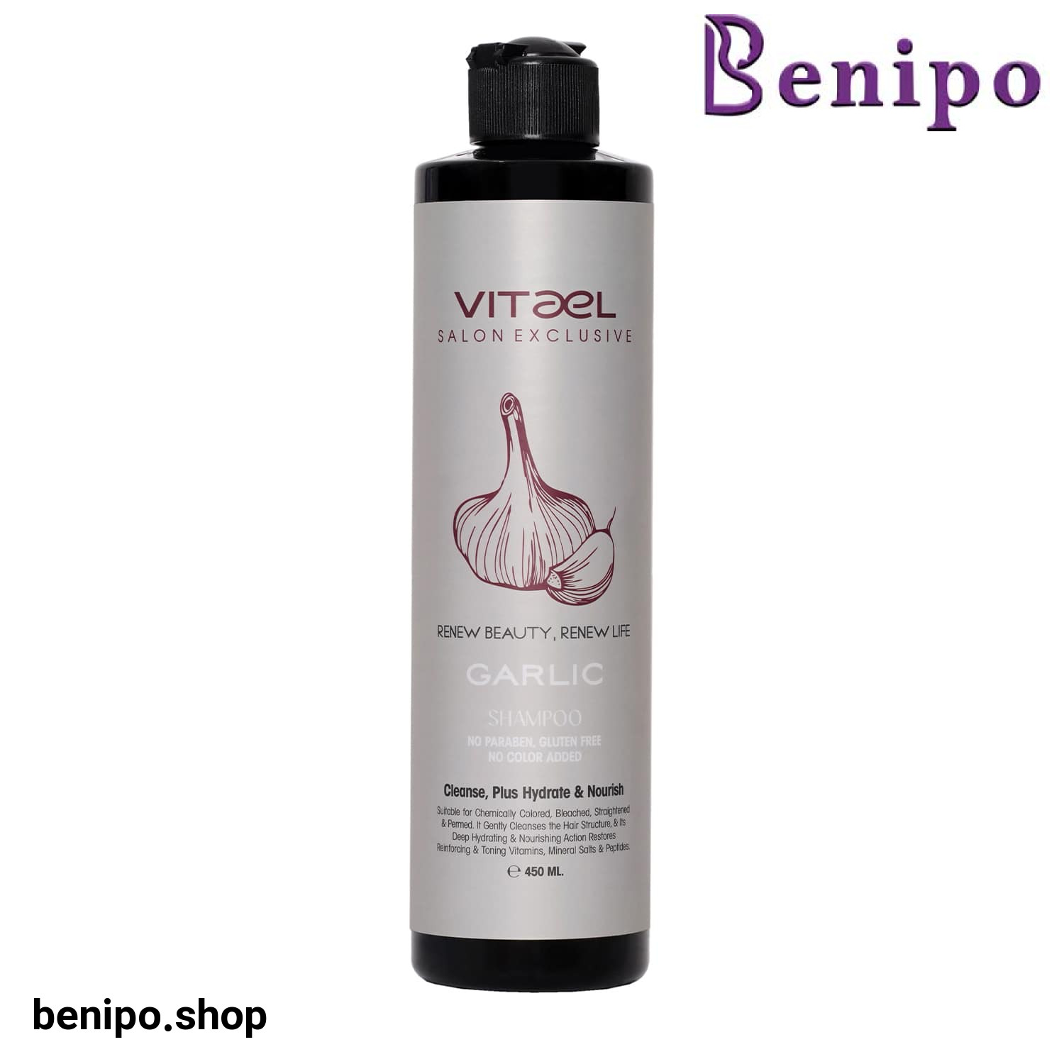 شامپو سیر مخصوص موی چرب ویتااِل