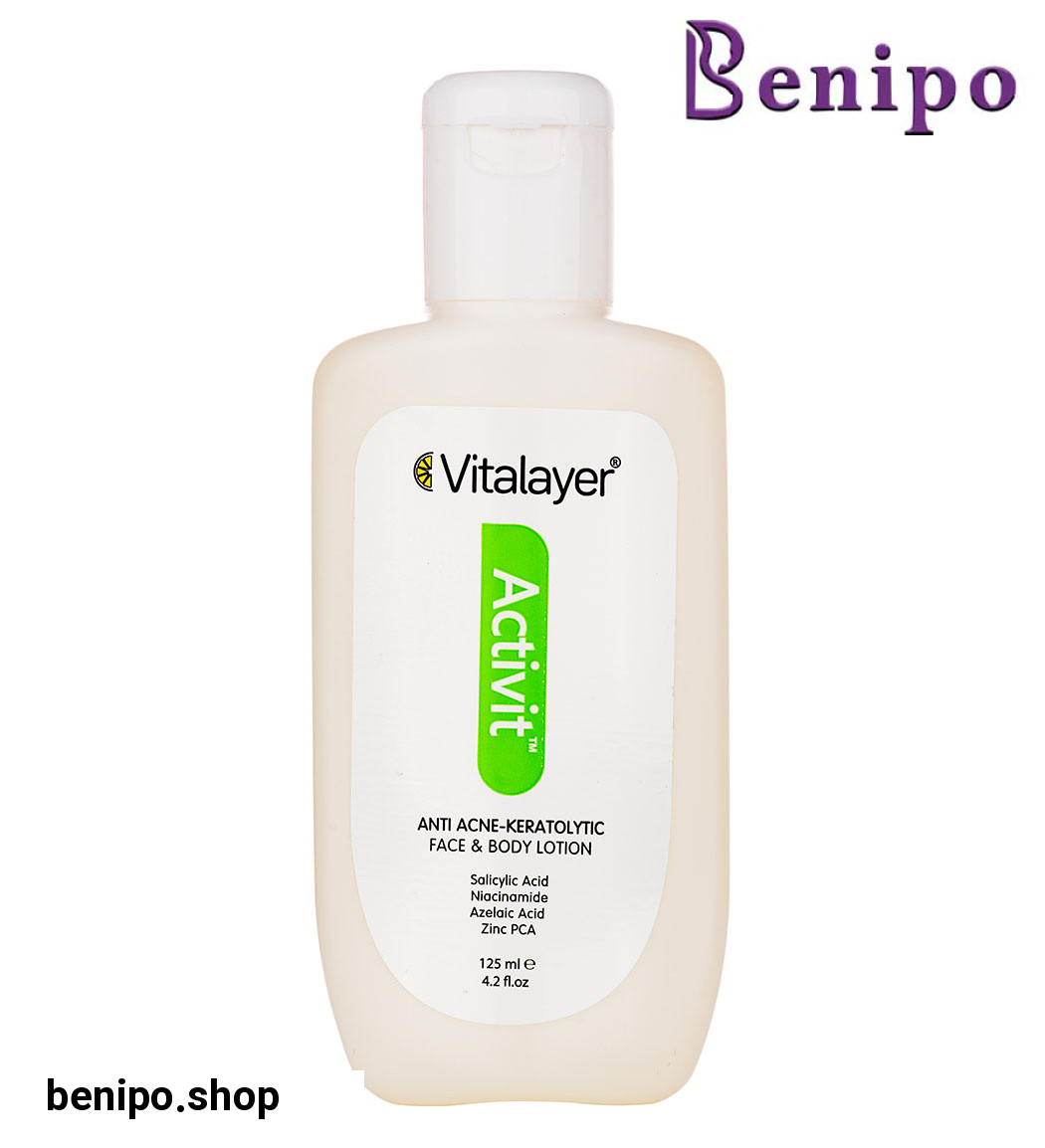 لوسیون ضد جوش و لایه بردار اکتی ویت حجم 125 میل