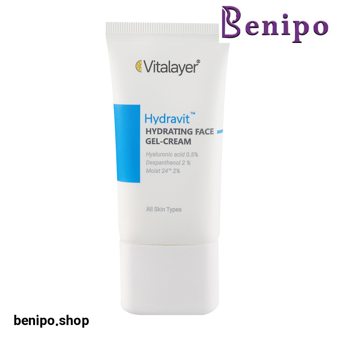 ژل کرم آبرسان صورت مدل Hydravit حجم 50 میلی لیتر