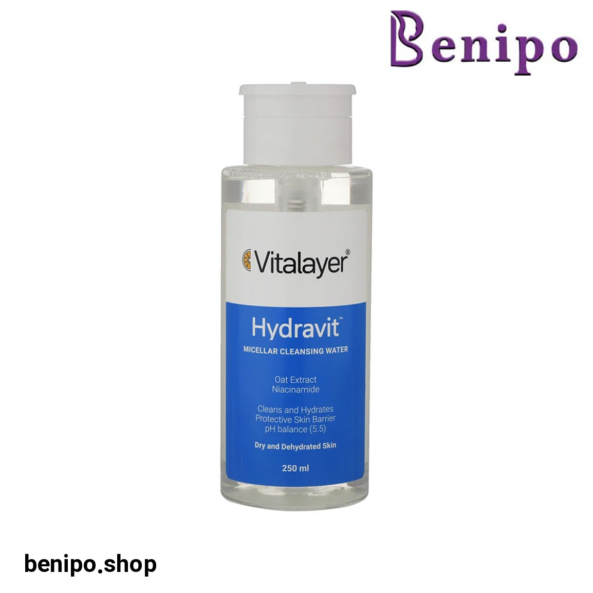 میسلار واتر مدل Hydravit حجم 250 میلی لیتر