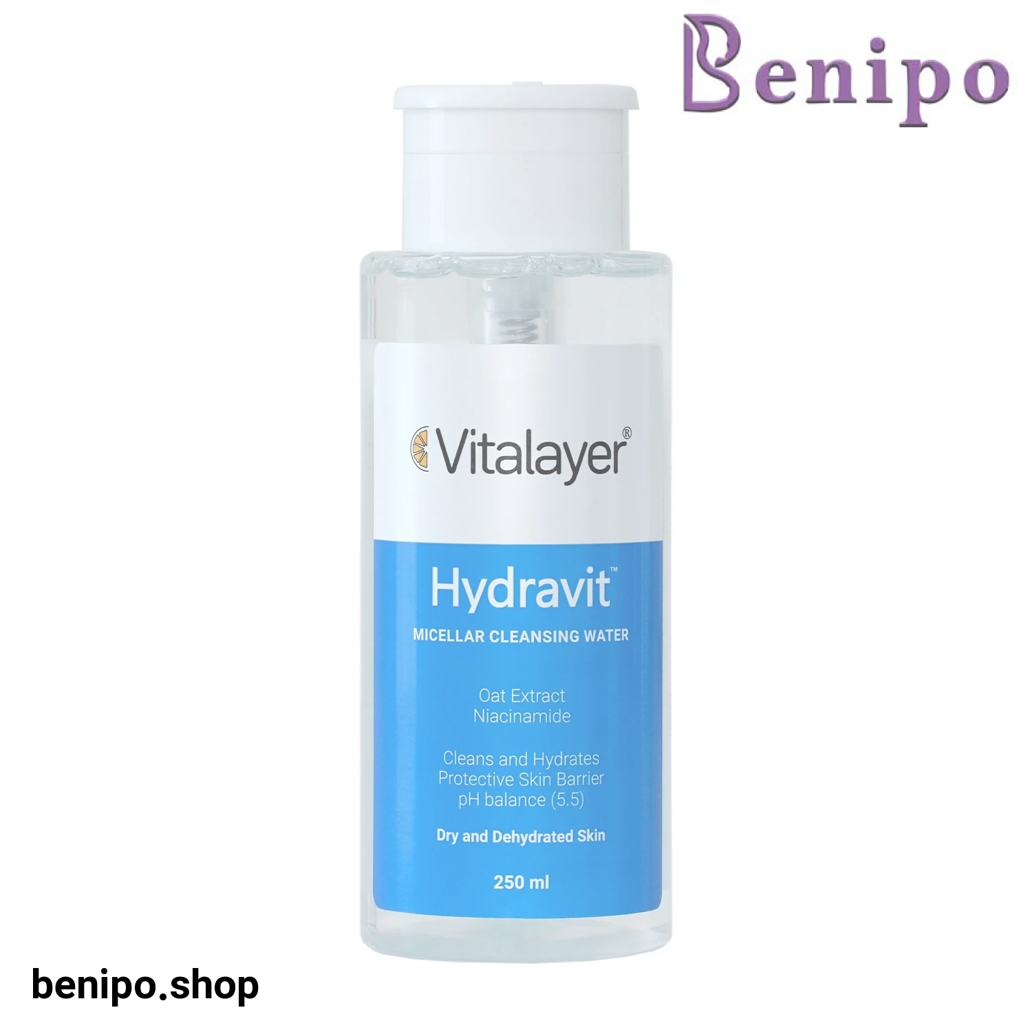 میسلار پوست خشک ویتالیر Hydravit