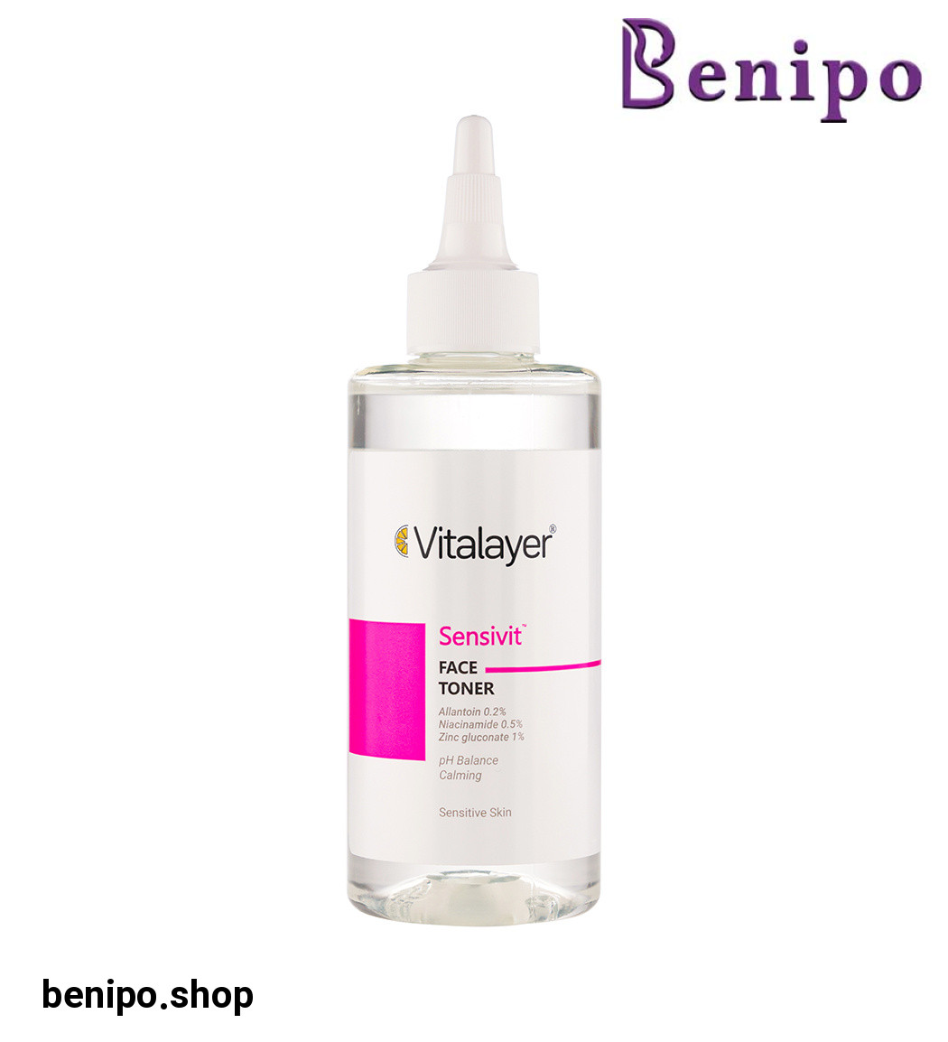 تونر پاک کننده صورت سنسی ویت مناسب پوست حساس 200میل