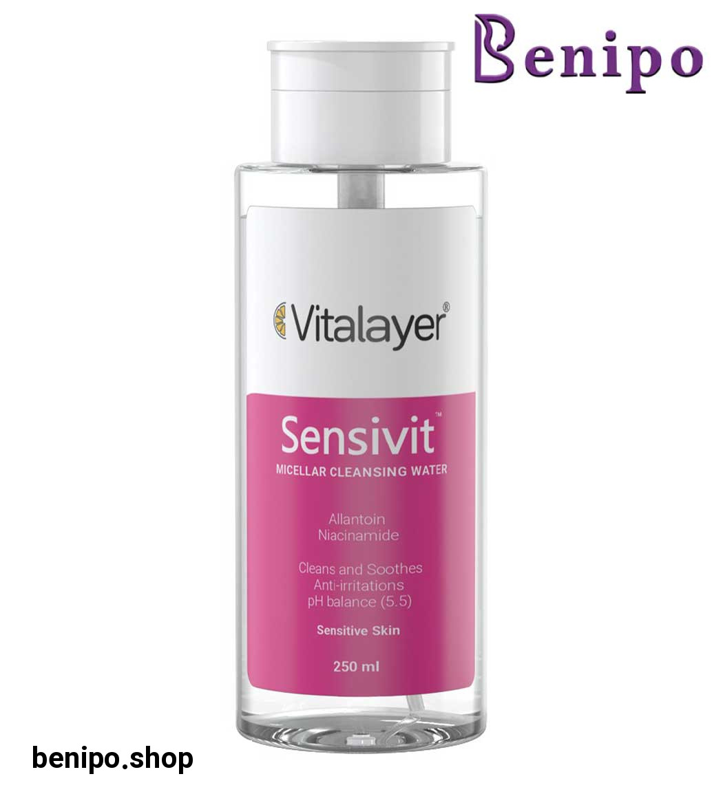 میسلار واتر مدل Sensivit مناسب پوست حساس حجم 250میلی لیتر