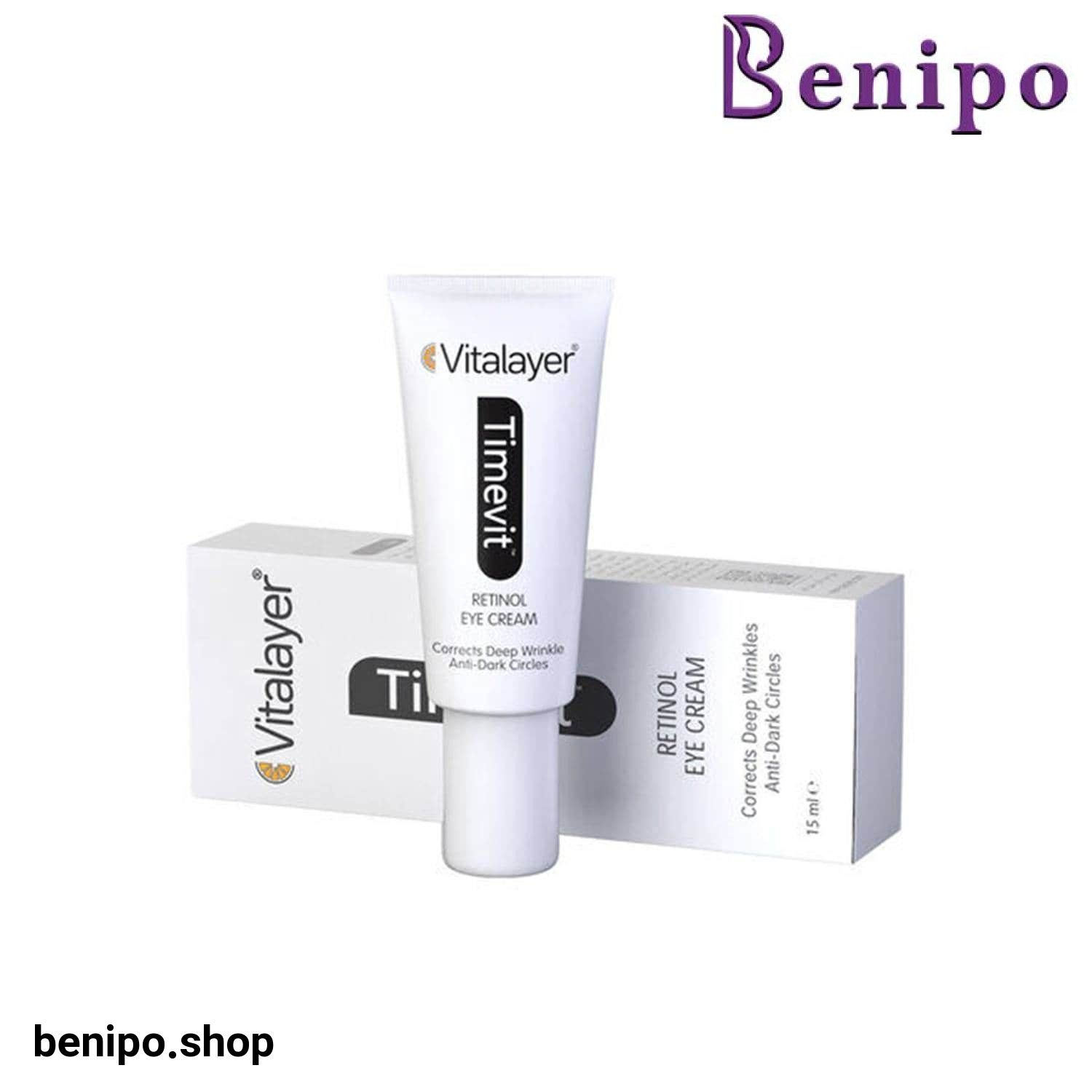 کرم دور چشم ضد چروک Timevit ویتالیر