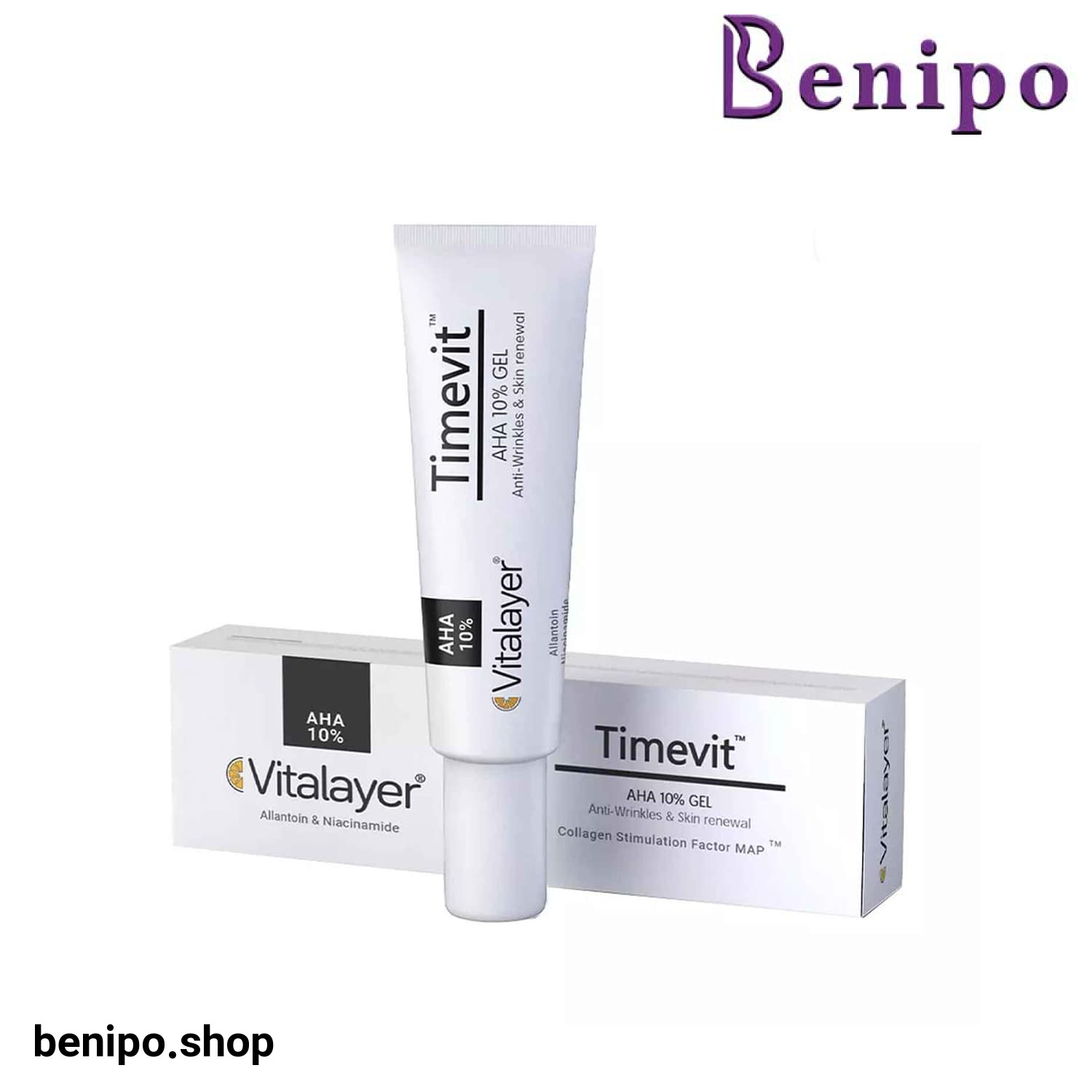 کرم ژل لایه بردار حاوی AHA ویتالیر