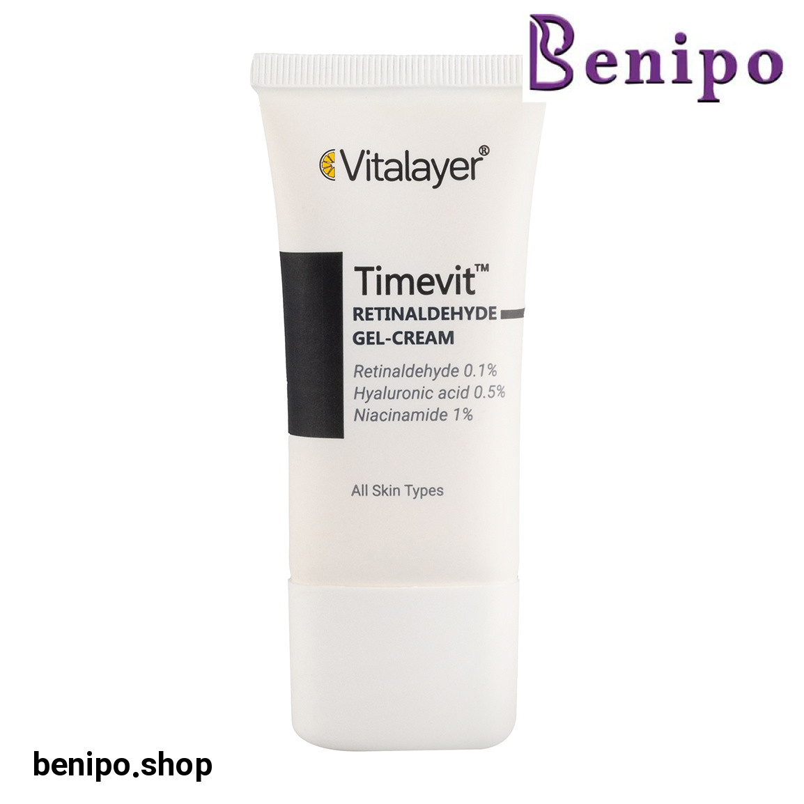 کرم ژل رتینالدئید مدل Timevit حجم 30 میلی لیتر