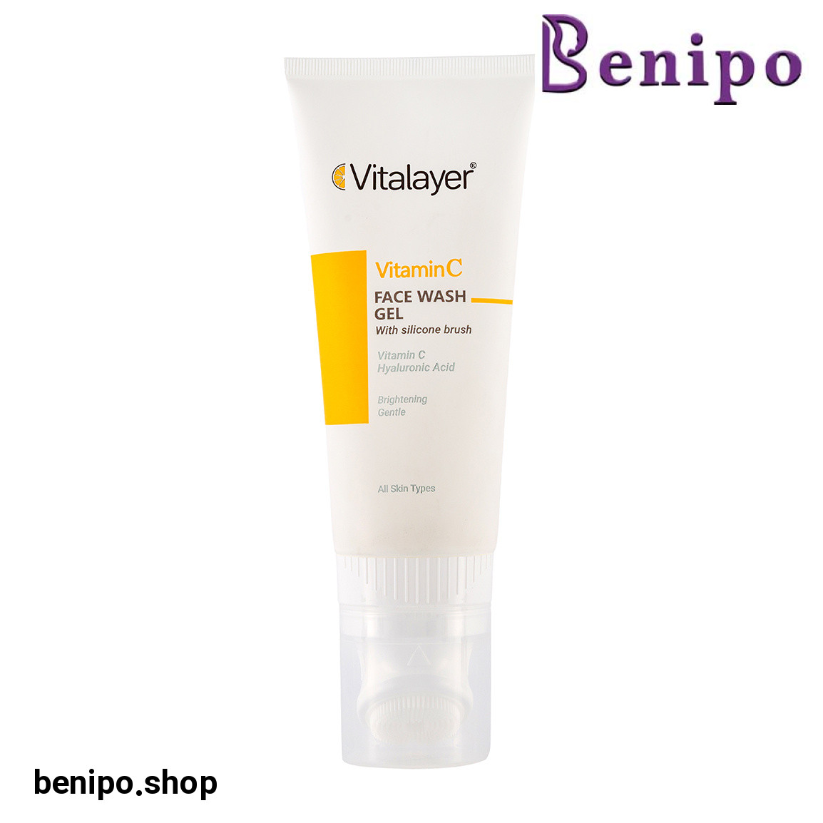 ژل شست و شوی و صورت مدل Vitamin C حجم 200 میلی لیتر