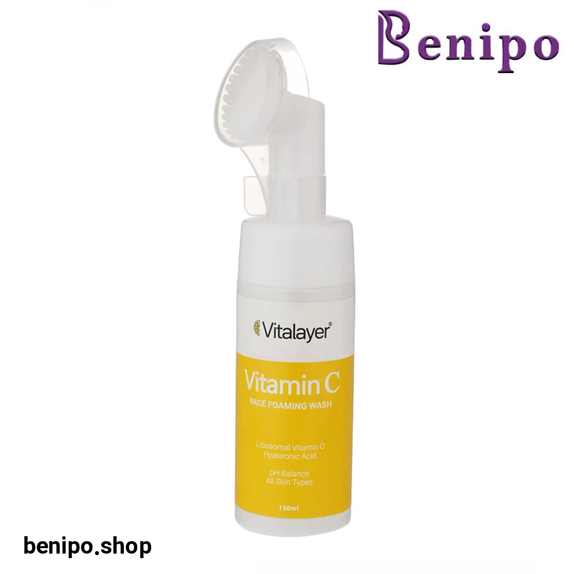 فوم شست و شو صورت حاوی ویتامین سی حجم 150میل